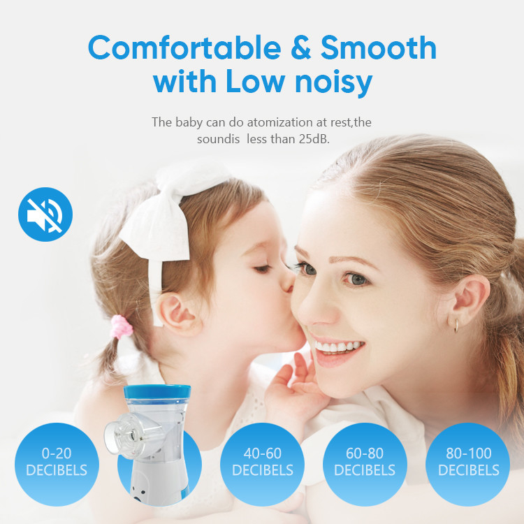 New Breathing Treatment Machine Nebulizer for Family Use Low Noise Easy to Carry Mesh Nebulizer Machine
